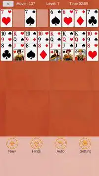 FreeCell Solitaire Screen Shot 7