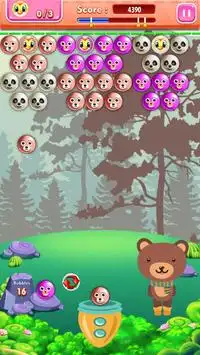 Forest Bear Bubble Shooter Screen Shot 3