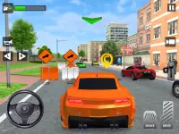 시티 택시 운전: 재미있는 3D 자동차 드라이브 시뮬레이션 게임 2021 Screen Shot 12