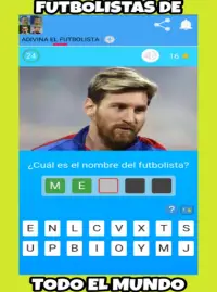 Adivina el Jugador de Fútbol! - Juego de Fútbol Screen Shot 4