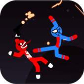 Spider Supreme Stickman Fighting - 2 Player Games