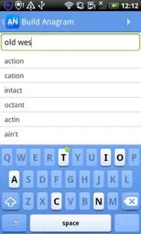 Anigram Screen Shot 1