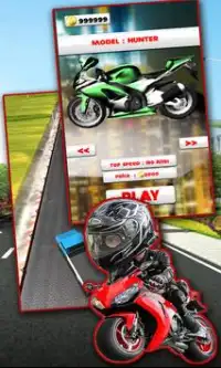 Moto Rider: Traffic Jam Screen Shot 0