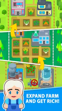 IDLE JUICY FARM - clicker and idle farming game Screen Shot 0