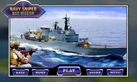Navy Sniper War Mission Screen Shot 0