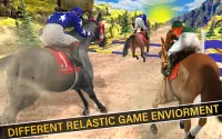 derby cavalo corrida e cavalo saltando 3D jogos Screen Shot 2