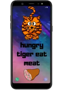 Hungry Tiger - eats meat Screen Shot 3