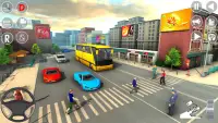 Jeu de bus 3D : Simulateur Screen Shot 1