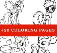 How to color My Little Pony Coloring Book-MLP Screen Shot 2