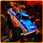 Monster Truck Lava Boden - 4x4 Pickup Fahren Sim