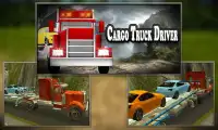 Cargo Truck Driver hill climb Screen Shot 0