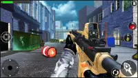 serangan tembakan nyata :menembak permainan baru Screen Shot 2