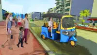 real city tuk tuk auto rickshaw games Screen Shot 4