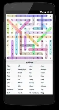 Wörter suchen und finden Spiel Screen Shot 3