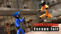 Prison Stickman Escape Jail Survival Screen Shot 0