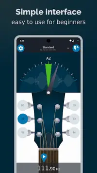 Guitar Tuner Guru - Guitar&Uke Screen Shot 1