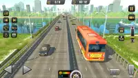 Городской автобус-вождение Sim 2018: бесплатная Screen Shot 7