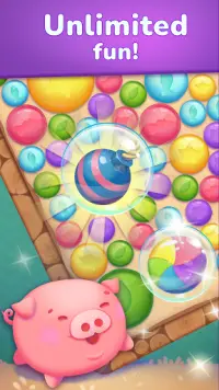 Bubble Buddy: Merge and Pop bubbles to get pets Screen Shot 3