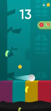 Bouncing Ball - Jumping & color switch Screen Shot 1