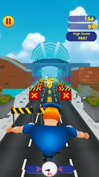 Subway B-Boy  Runner 3D Screen Shot 0