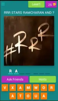 # RRR Fan Quiz Screen Shot 0