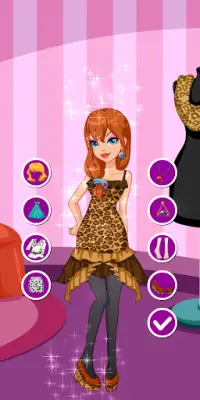 Anime Girl Shopping Dress Up Game Screen Shot 1