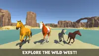 Wild Horse Simulator Screen Shot 2