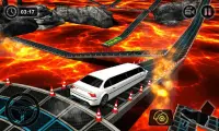 Impossible Limo Car Parking on Lava Floor Screen Shot 1