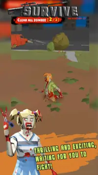 Pemburu zombie Screen Shot 4