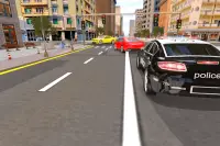 Police Gangster Car Chase: Extreme Driving Race Screen Shot 4