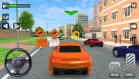 Taxi na Cidade 3D: Jogos de Carros e Simulador Screen Shot 4
