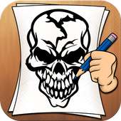Tattoo Skulls Drawing Lessons