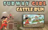 Subway Girl Castle Run Screen Shot 0