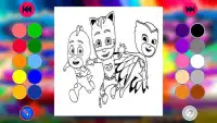 Free Coloring Pages Cartoon Characters Printable Screen Shot 2
