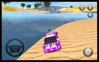 Water Surfer: Beach Racing Car Driver Simulator 3D Screen Shot 2