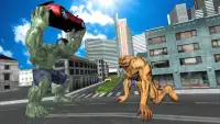 Incredible Monster Hero: Superhero City Battle Screen Shot 2