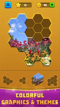 Hex Block Jigsaw Screen Shot 3