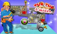 Tuk Tuk Builder & Repair Game Screen Shot 3