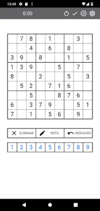 Sudoku: Fácil a imposible Screen Shot 4