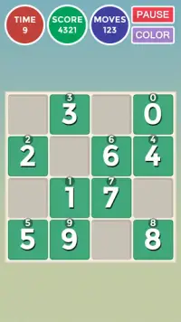 0 to 9 - A Number Puzzle Game Screen Shot 3