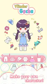 Vlinder Gacha：Stylish Dressup Games Screen Shot 2