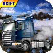 Snow Euro Truck Drift Racing