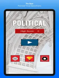 Political Trivia Quiz Screen Shot 0