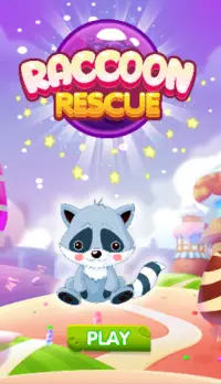 Bubble Shooter Raccoon -  Pop the Balls 2018 Screen Shot 0