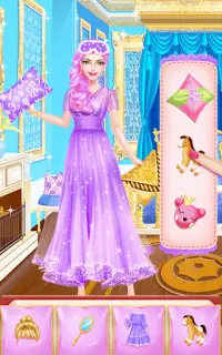 Princess PJ Party Makeover Spa Screen Shot 12