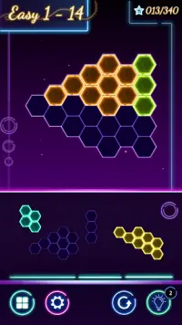 Hexa Quest - Block hexa puzzle game Screen Shot 0