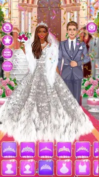 Wedding Games: Bride Dress Up Screen Shot 4