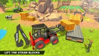 Village Excavator JCB Games Screen Shot 2