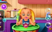 Nouveau-né Baby Care - baby-sitter jeu pour filles Screen Shot 7