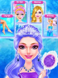 Ice Princess Dress Up & Make Up Game For Girls Screen Shot 2